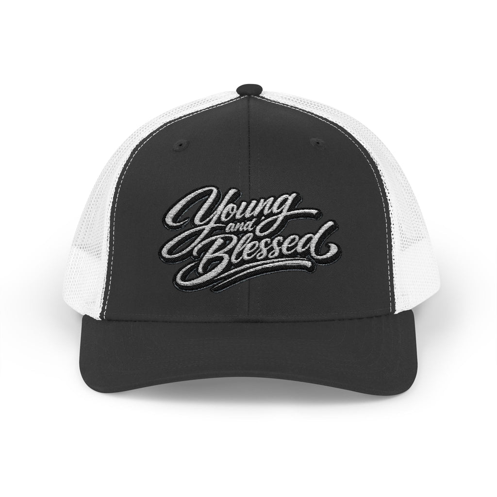 Young and Blessed Snapback Trucker Cap