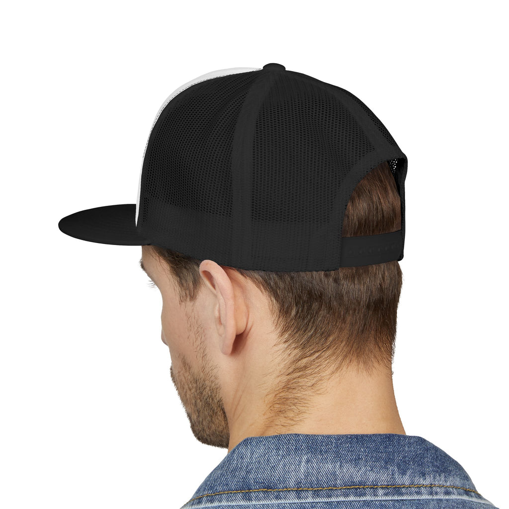 Young and Blessed Flat Bill Trucker Cap