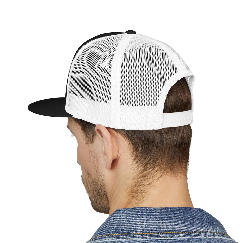 Young and Blessed Flat Bill Trucker Cap